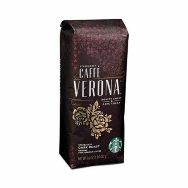 Starbucks Coffee Co Coffee, Caffe Verona, 1 lb Bag, 6PK 11018131CT